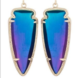 Black Iridescent Kendra Scott Earrings